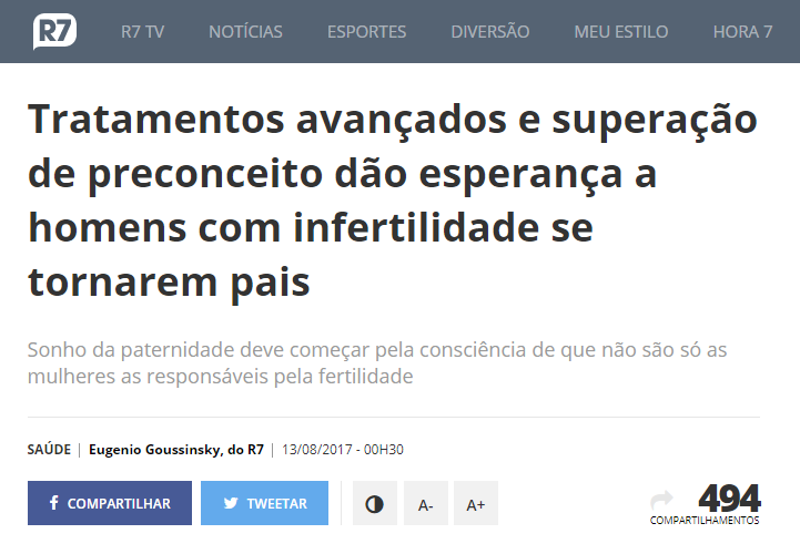 Tratamentos avançados e superação de preconceito dão esperança a homens com infertilidade se tornarem pais